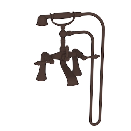 Newport Brass Exposed Tub and Hand Shower Set, 2, Wall, Oil Rubbed Bronze 850-4273/10B